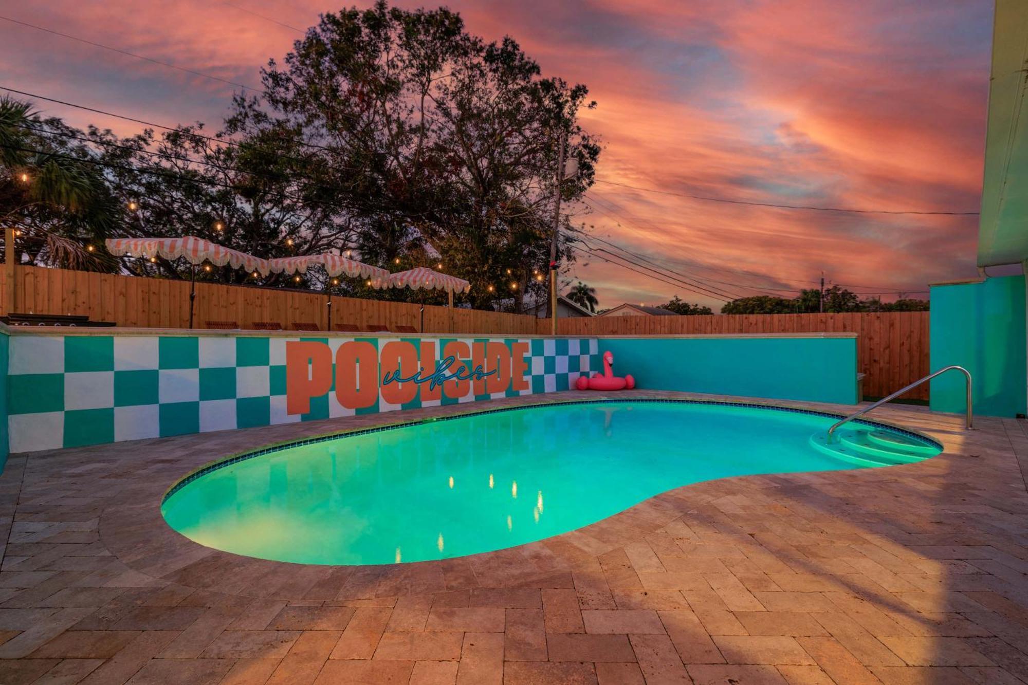 Private Pool 6 MI to Clearwater Beach Fire Pit Game Room ภายนอก รูปภาพ