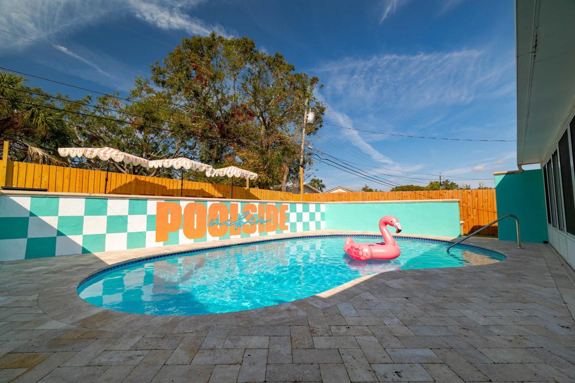 Private Pool 6 MI to Clearwater Beach Fire Pit Game Room ภายนอก รูปภาพ